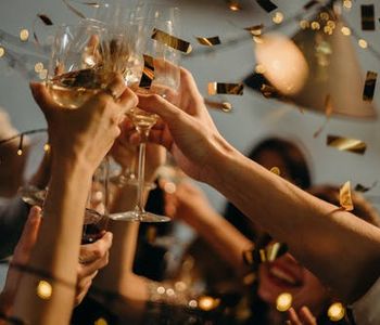 Before midnight on New Year's Eve, do you stop to look back and toast the year that passed?
